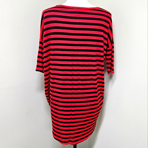 Lularoe Irma Striped Tunic Shirt Medium - Picture 6 of 8